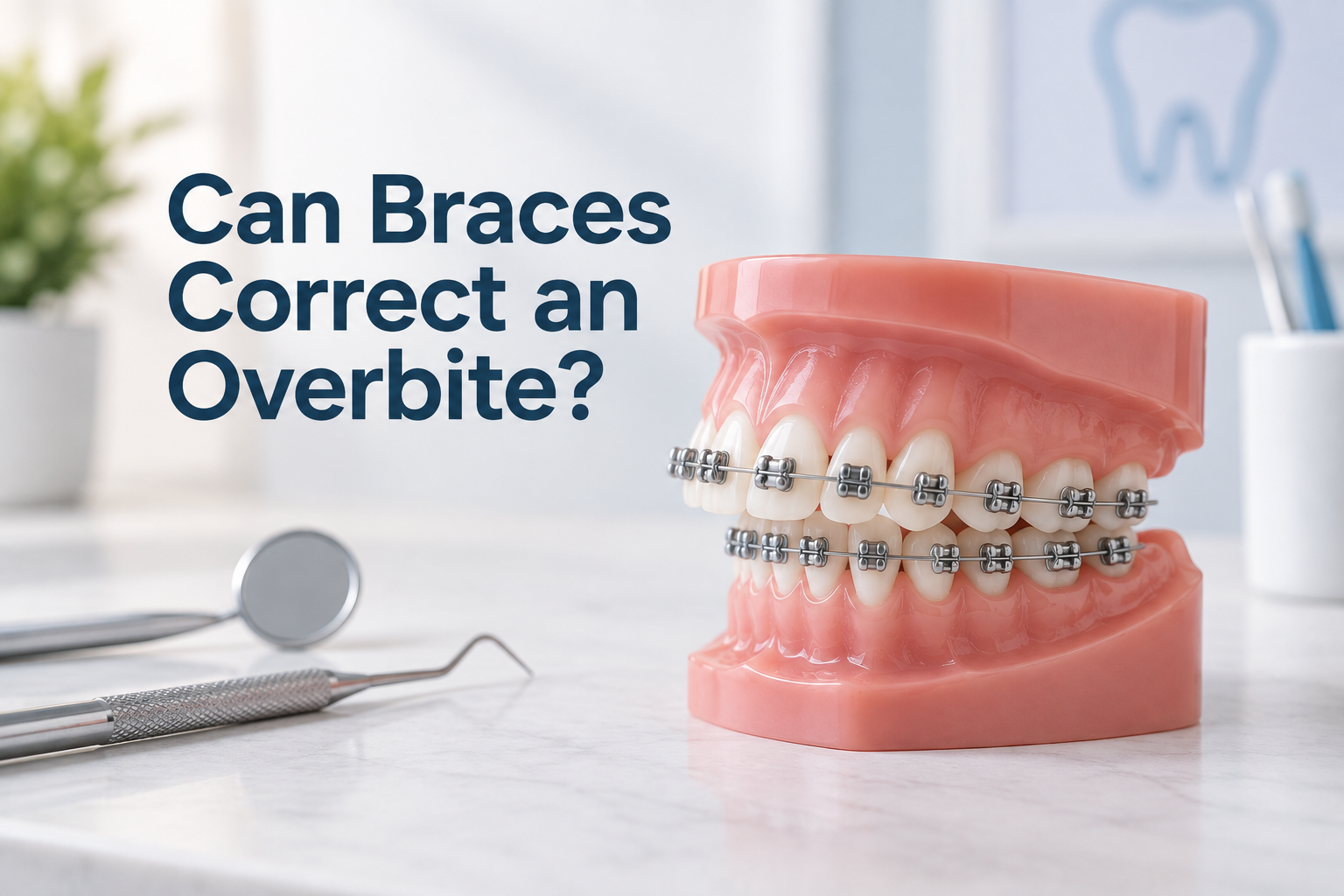 Can Braces Correct an Overbite?