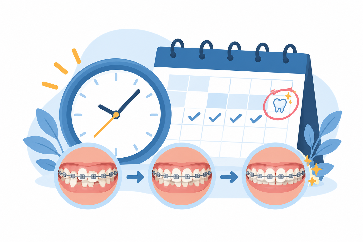 How Long Do Metal Braces Take?